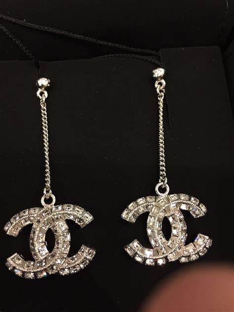 chanel crystal earrings 2015